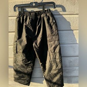 Weathertamer Black Snow Pants Sz S
